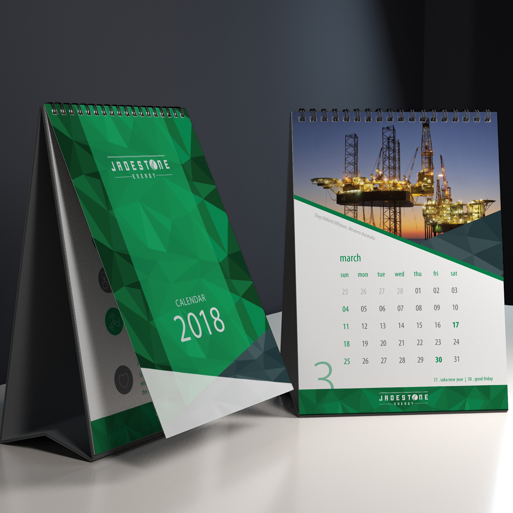 A desk calendar is an effective promotional tool that many people still request.